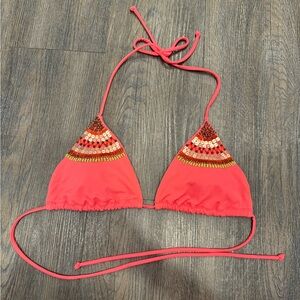 Victoria’s Secret Pink Beaded Bikini Top